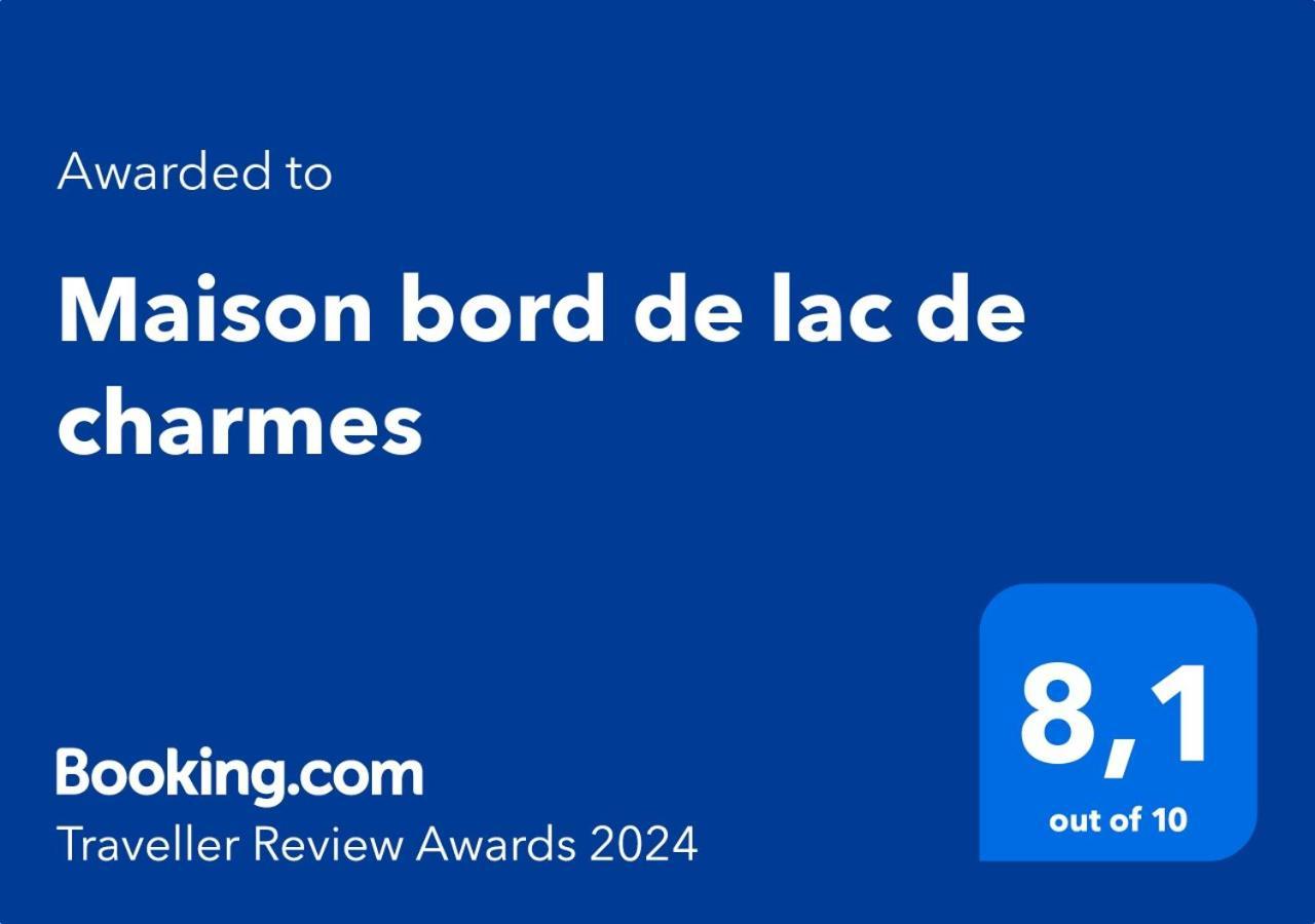 Maison Bord De Lac De Charmes Bannes  ภายนอก รูปภาพ